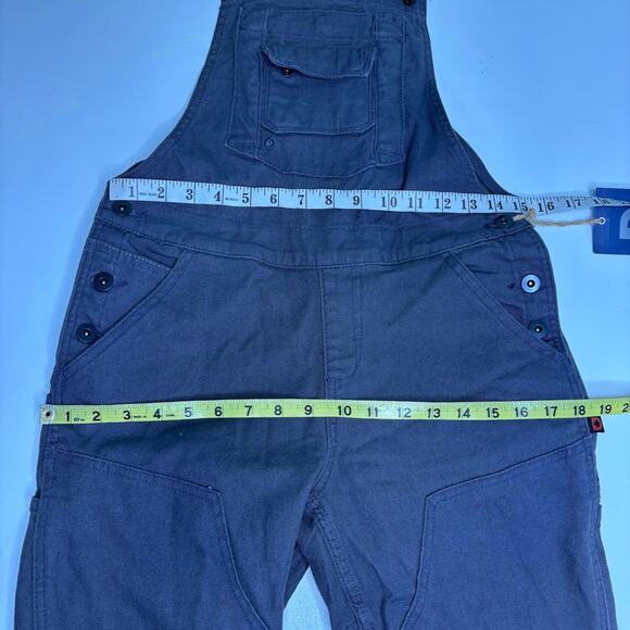 Dovetail Workwear Womens Freshley Overall Gray Stretch Canvas 4/32 - Picture 9 of 12